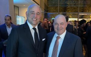 George Wilbanks and Jose Minaya at the LA 35th Anniversary Toigo Gala