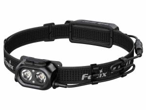 Black Fenix HP12R-T Headlamp on White Background