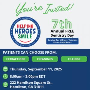 Southeastern Dental Center hosts 7th Annual Helping Heroes Smile Event