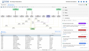 New annotations in Explorations 1.3 help analysts flag issues or highlight discoveries, to capture context and drive decisions right where the data lives.