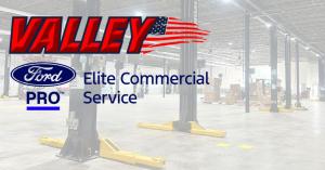 Interior view of the new Valley Ford Pro Elite Service Center of Columbus