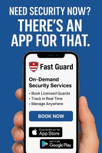 Fast Guard App on the phone