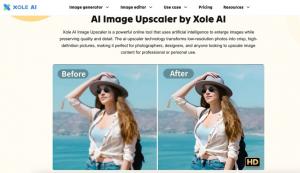 Xole AI Image Upscaler
