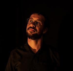 headshot of Taj Rauch for AR workshop at Scribe Video Center