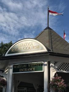 Saratoga Race Course Marylou Whitney Entrance on the eve of The Jockey Club's Round Table