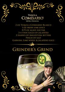 Comisario Blanco Spirit Forward WSOP Cocktails in honor of Michael 'The Grinder" Mizrachi