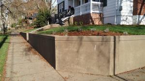 Concrete Retaining Wall in Eugene, Oregon project by Innovative Concrete Solutions, LLC