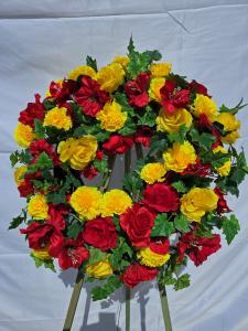 Peoria Florist  Artificial Funeral Wreaths for Fort Sill