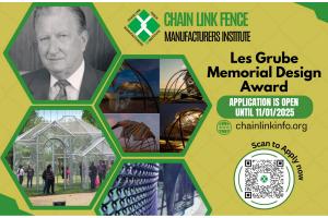 Les Grube Memorial Design Award now open.