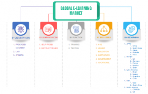 E-learning Market Segments 2024