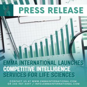 EMMA International Competitive Intelligence service launch for life sciences industry