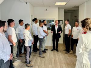 ZD Stucco Repair team gathered