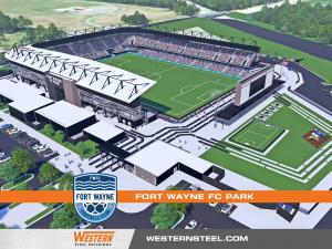 Fort Wayne FC Park Teams Up with Western Steel Buildings