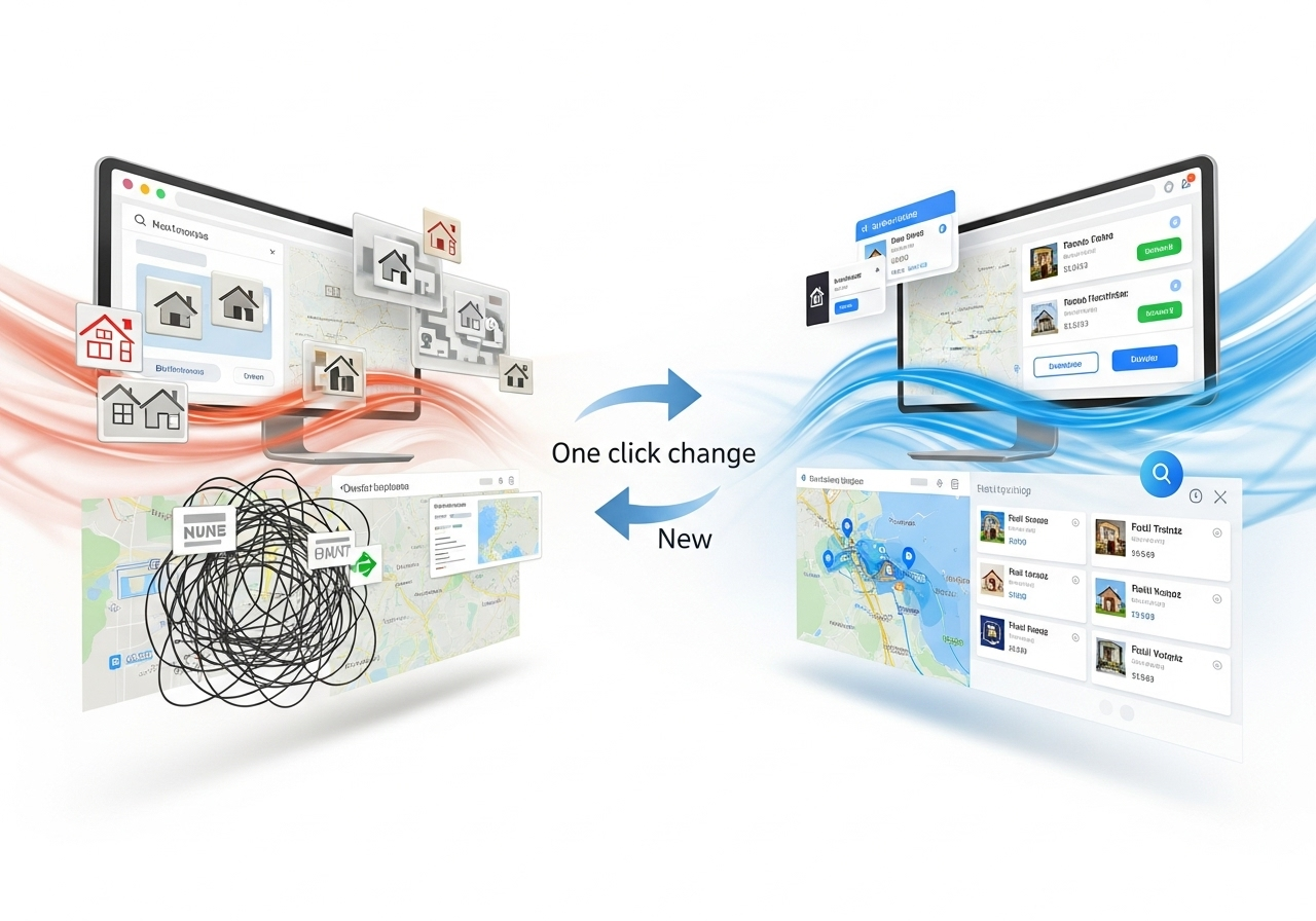 One Click Changes IDX Vendor