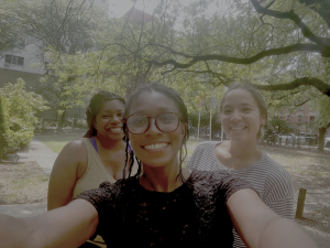 CAVU Securities Team Members - Yanina Miller, Briani Griffin, and Isabel Ortega