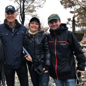 Camp Fire Survivor Scott Chalmers With Shanna Forrestall and Easton Engbrock