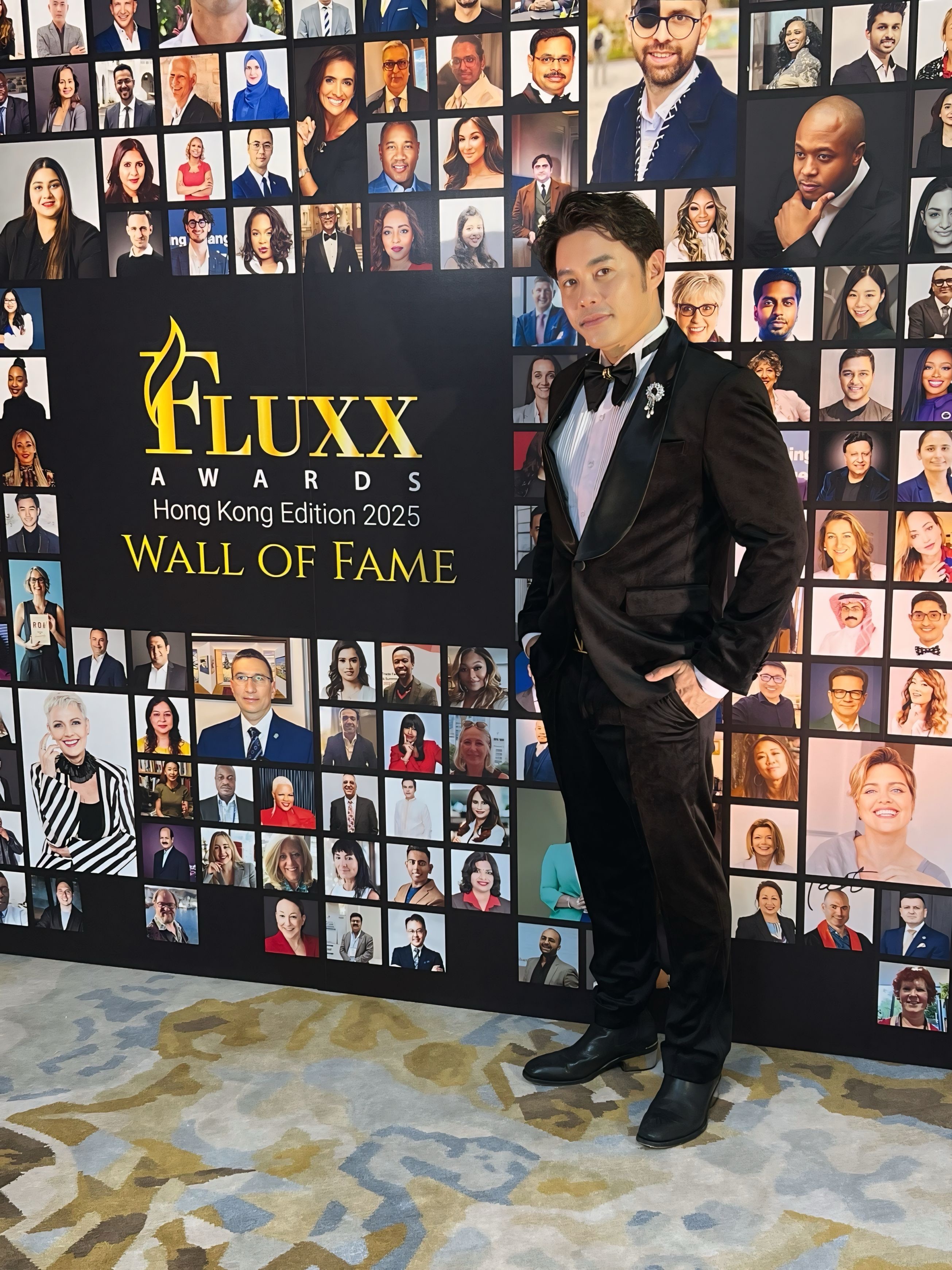Dr Kevin Lau in Hong Kong for Fluxx Awards at Ritz Carlton