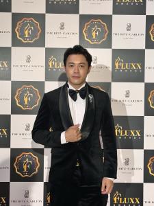 Dr Kevin Lau at Fluxx Awards for Best Healthcare Company