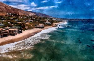 $7.7 M Luxury Malibu property closed with refinance using stated income loan.