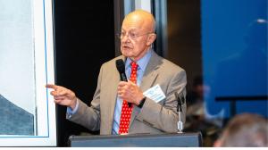 Retired Lt. General James Clapper was inducted into the FCPS Hall of Fame in 2024.