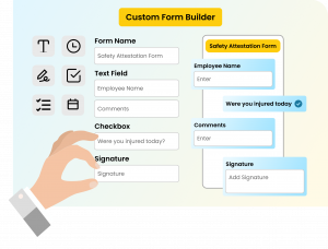 allGeo custom attestation form builder