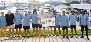 Jaguars x Salt Life Rookies Fishing Trip Group Photo