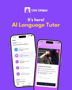 AI Language Tutor for Spanish by Live Lingua and Language Coach AI