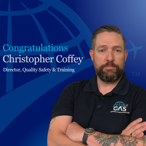 Christopher Coffey, Director Quality Safety & Training for CAS