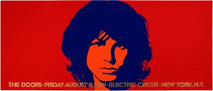 Doors Electric Circus 8/8/69 concert poster