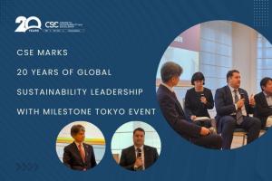 CSE at 20: A Global Legacy, and 12 Years of Partnership with Sustainavision in Japan