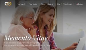 Memento Vitae - preserves the story of your life in an AI profile