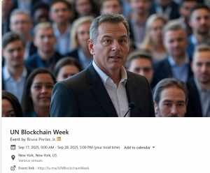 UN Blockchain Week: Sept 17-28 During UNGA 80