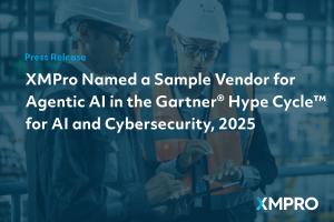 XMPro Named a Sample Vendor for  Agentic AI in the Gartner® Hype Cycle™  for AI and Cybersecurity, 2025
