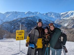 Snopro founders Justin and Kyle Worth exploring Niseko