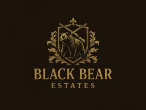 Photo of the logo for Black Bear Estates - a free retreat that provides mental health treatment for soldiers and veterans