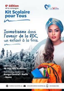viseul de la campagne de la 6iem edition de kits scolaire pour tous 2025