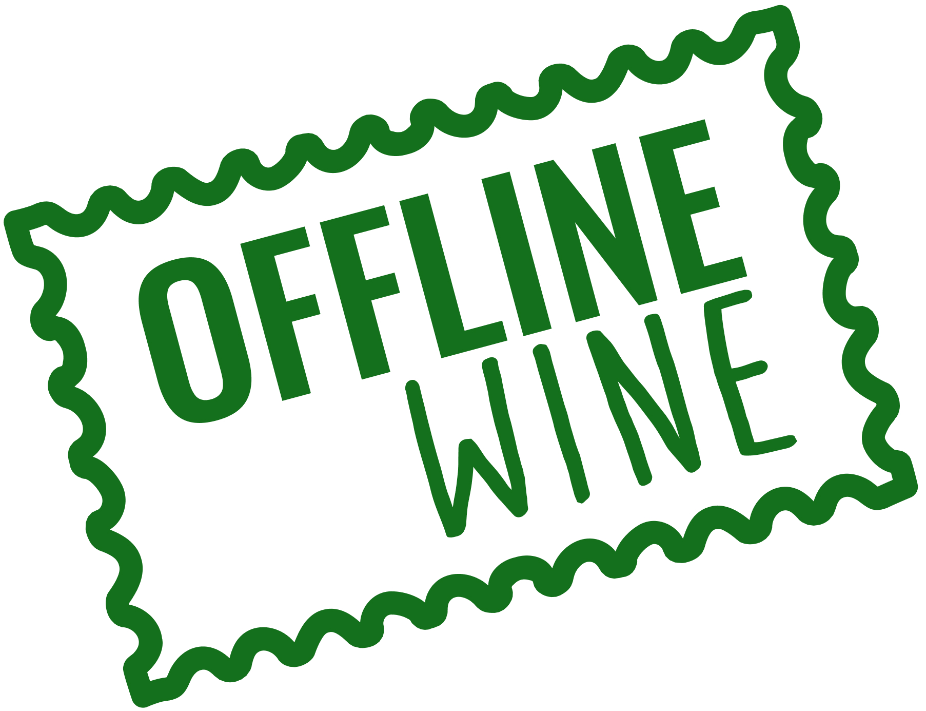 Offline Wine Logo