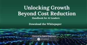 Cover of Aissist.io’s whitepaper The AI Leader’s Handbook: Why AI Efforts Fail and How to Unlock Measurable Growth.