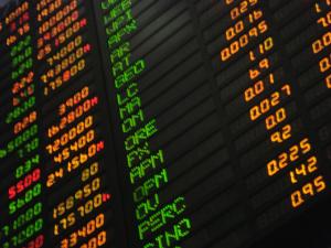 Day trader stock exchange ticker