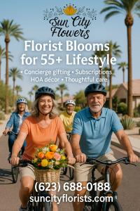 Sun City Flowers Active Lifestyle Bicycle