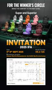 AndaSeat IFA 2025 Invitation