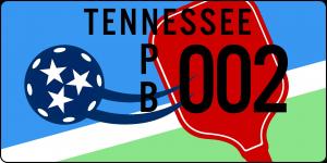 Tennessee Pickleball Specialty License Plate Now Available