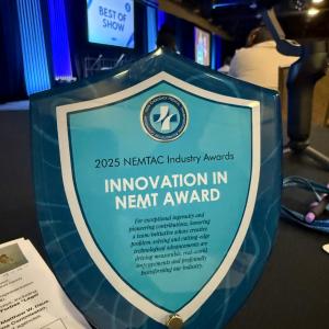 Bambi Wins NEMTAC Innovation in NEMT Award