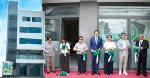 Ribbon cutting ceremony for the new Smiles Mobile Remittance Philippine Office