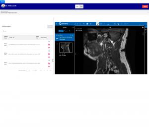 Binsera EHR platform with built-in PACS viewer for radiology images