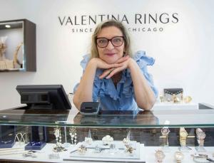 Elena Valentina (Founder of Valentina Rings - an Italian American Jeweller based in Chicago)