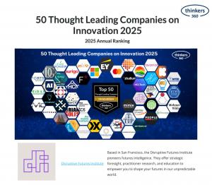 Disruptive Futures Institute Named Top Innovation Thought Leading Companies