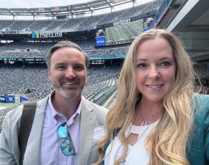 Jon Maceda, SVP of Growth & Retention at My Secure Advantage, with Rachel Fox, VP of Sales & Partnerships at Sunny Day Fund
