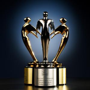 Berry Law Telly Award Statues