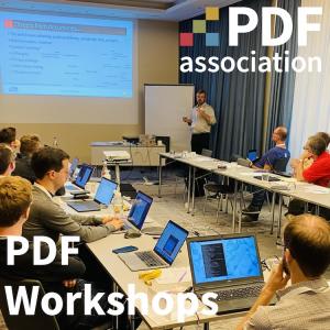 Scene from a PDF workshop.